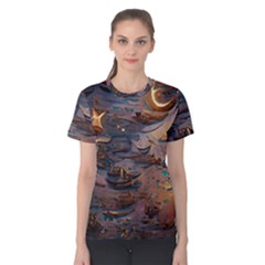 Sky Ship Women s Cotton Tee