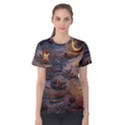 Sky ship Women s Cotton Tee View1