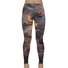 Sky Ship Classic Yoga Leggings by Dazzleway