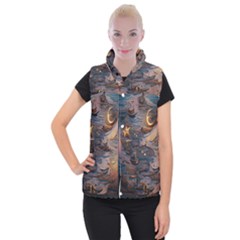 Sky Ship Women s Button Up Vest