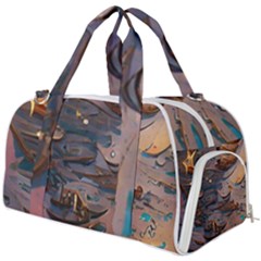 Sky Ship Burner Gym Duffel Bag by Dazzleway