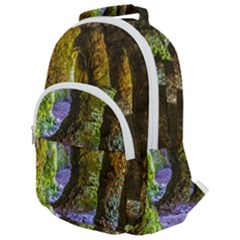 Grutas Del Palacio, Flores, Uruguay Rounded Multi Pocket Backpack by dflcprintsclothing