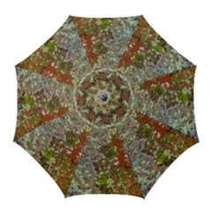 Colorful Abstract Texture Golf Umbrellas