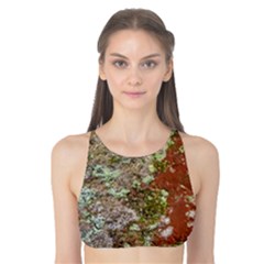 Colorful Abstract Texture Tank Bikini Top by dflcprintsclothing