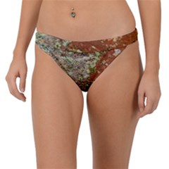 Colorful Abstract Texture Band Bikini Bottom by dflcprintsclothing