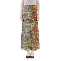 Colorful Abstract Texture Full Length Maxi Skirt by dflcprintsclothing