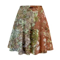 Colorful Abstract Texture High Waist Skirt