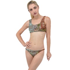 Colorful Abstract Texture The Little Details Bikini Set by dflcprintsclothing