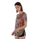 Colorful Abstract Texture Perpetual Short Sleeve T-Shirt View2