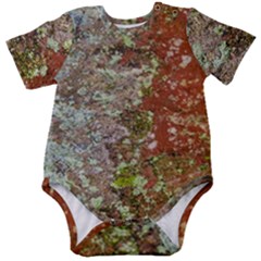 Colorful Abstract Texture Baby Short Sleeve Onesie Bodysuit by dflcprintsclothing