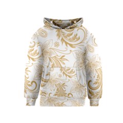 Flowers Shading Pattern Kids  Pullover Hoodie