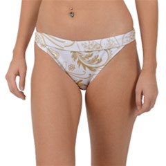 Flowers Shading Pattern Band Bikini Bottom by fashionpod