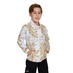 Flowers Shading Pattern Kids  Windbreaker by fashionpod