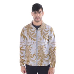 Flowers Shading Pattern Men s Windbreaker