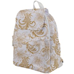 Flowers Shading Pattern Top Flap Backpack by fashionpod