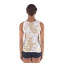 Flowers Shading Pattern Sport Tank Top  View2