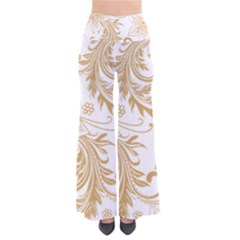 Flowers Shading Pattern So Vintage Palazzo Pants by fashionpod