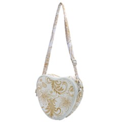 Flowers Shading Pattern Heart Shoulder Bag by fashionpod