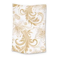 Flowers Shading Pattern Small Tapestry