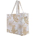 Flowers Shading Pattern Canvas Travel Bag View2