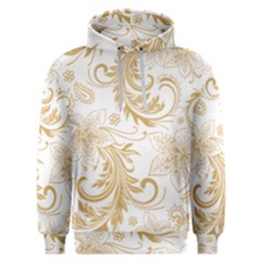 Flowers Shading Pattern Men s Overhead Hoodie