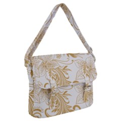 Flowers Shading Pattern Buckle Messenger Bag by fashionpod