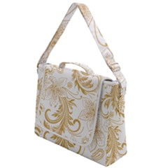 Flowers Shading Pattern Box Up Messenger Bag by fashionpod