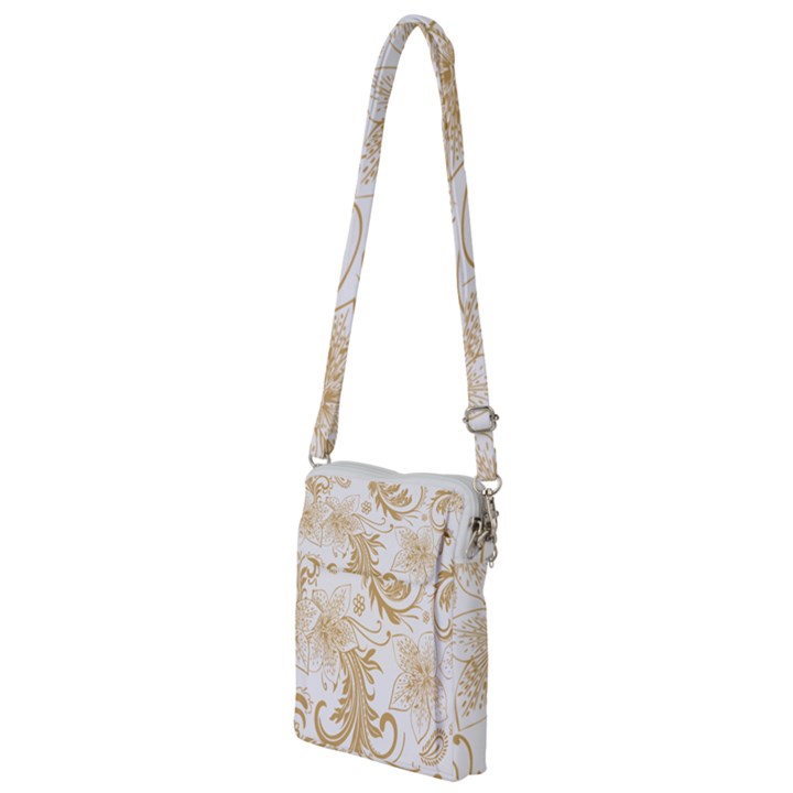 Flowers Shading Pattern Multi Function Travel Bag