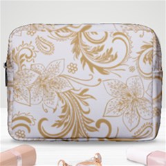 Flowers Shading Pattern Make Up Pouch (large) by fashionpod