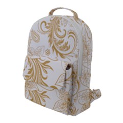 Flowers Shading Pattern Flap Pocket Backpack (large) by fashionpod