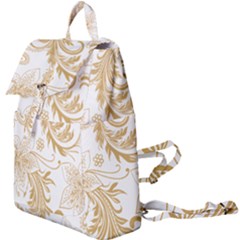 Flowers Shading Pattern Buckle Everyday Backpack by fashionpod