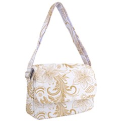 Flowers Shading Pattern Courier Bag by fashionpod