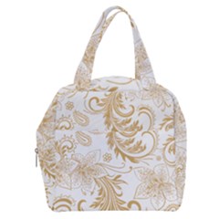 Flowers Shading Pattern Boxy Hand Bag by fashionpod