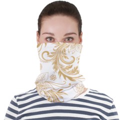 Flowers Shading Pattern Face Seamless Bandana (adult) by fashionpod