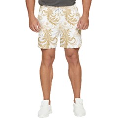 Flowers Shading Pattern Men s Runner Shorts by fashionpod