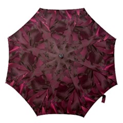 Peonies In Red Hook Handle Umbrellas (small) by LavishWithLove