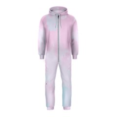 Watercolor Clouds Hooded Jumpsuit (kids)