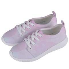 Watercolor Clouds Women s Lightweight Sports Shoes by Littlebird