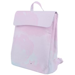 Watercolor Clouds Flap Top Backpack by Littlebird