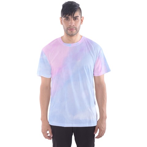 Watercolor Clouds2 Men s Sport Mesh Tee by Littlebird