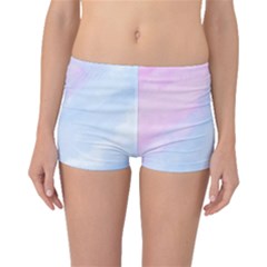 Watercolor Clouds2 Boyleg Bikini Bottoms by Littlebird