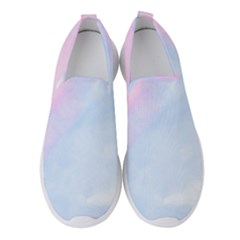 Watercolor Clouds2 Women s Slip On Sneakers