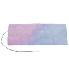 Watercolor Clouds2 Roll Up Canvas Pencil Holder (s) by Littlebird