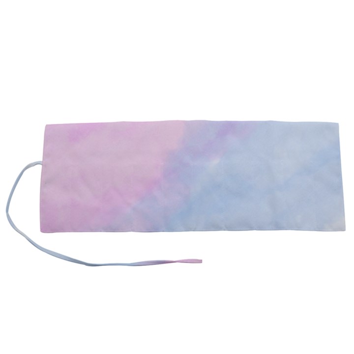 watercolor clouds2 Roll Up Canvas Pencil Holder (S)