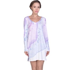 Color Flow Long Sleeve Nightdress by Littlebird