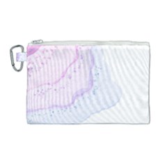 Color Flow Canvas Cosmetic Bag (large) by Littlebird