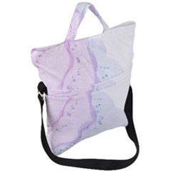 Color Flow Fold Over Handle Tote Bag by Littlebird