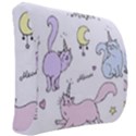  Cute unicorn cats Back Support Cushion View2