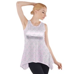 Unicorns Pattern Side Drop Tank Tunic by Littlebird