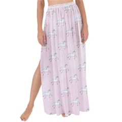 Unicorns Pattern Maxi Chiffon Tie-up Sarong by Littlebird